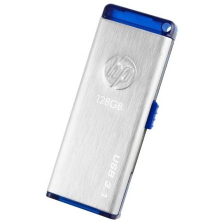 HP Memoria USB X730W 128GB Azul Acero Inoxidable